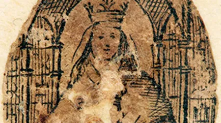 Detalle de la Reliquia de Nuestra Señora de Coromoto