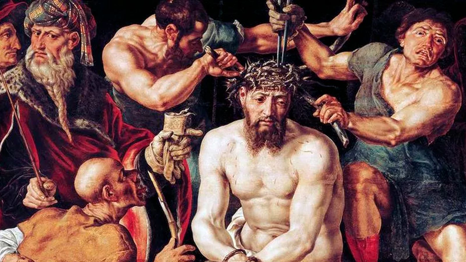Martin van Heemskerck, “Cristo coronado de espinas”, c. 1550, Museo Frans Hals, Haarlem, Países Bajos.?w=200&h=150