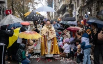 Procesión de Corpus Christi en Montevideo