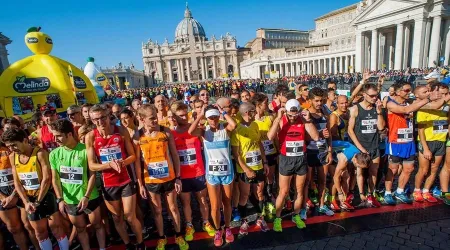 Roma acoge la “Carrera de los Santos” para ayudar a los niños del Congo