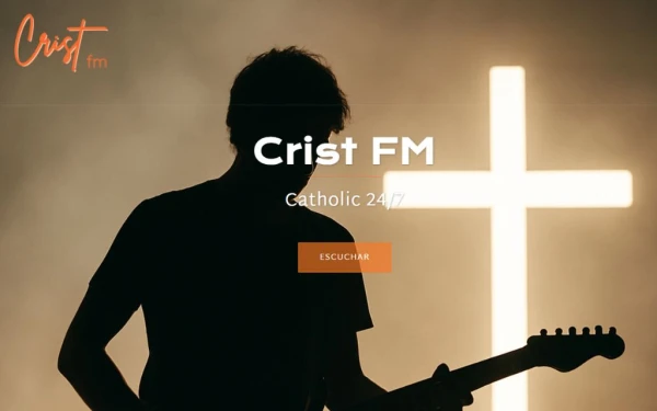 CristFM, plataforma de músicos católicos. Crédito: CristFM.com