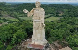 Escultura de 33 metros en Chiapas. Crédito: Cristo Pescador de la Concordia