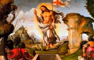 Resurrección de Cristo Obra de Raffaellino del Garbo.