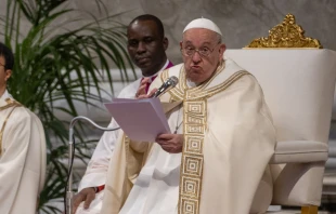 El Papa Francisco presidió la Misa en la Solemnidad de Nuestro Señor Jesucristo Rey del Universo, con motivo de la celebración diocesana de la XXXIX Jornada Mundial de la Juventud. Crédito: Daniel Ibáñez / ACI Prensa