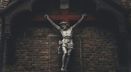 Foto referencial de crucifijo.