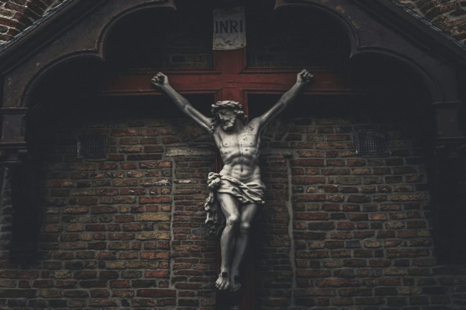Foto referencial de crucifijo.