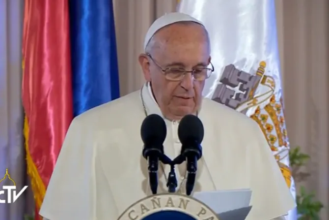 [TEXTO Y VIDEO] Discurso del Papa Francisco a las autoridades de Filipinas