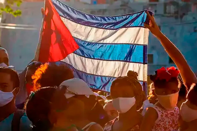 Bandera de Cuba.