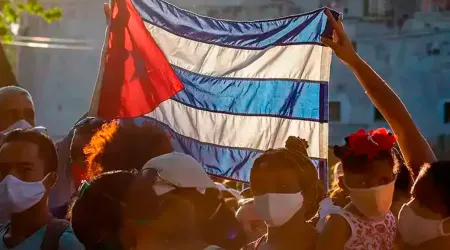 Bandera de Cuba.