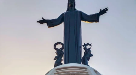 Santuario de Cristo Rey de la Paz en el cerro del cubilete
