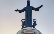 Santuario de Cristo Rey de la Paz en el cerro del cubilete