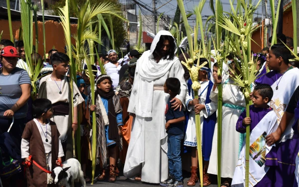 Semana Santa en en Ixtapalapa. Crédito: Comité Organizador de Semana Santa en Ixtapalapa.