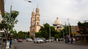Catedral de Culiacán, en fotografía tomada el 5 de noviembre de 2019.