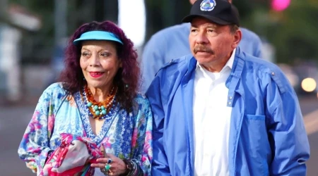 Daniel Ortega y Rosario Murillo.