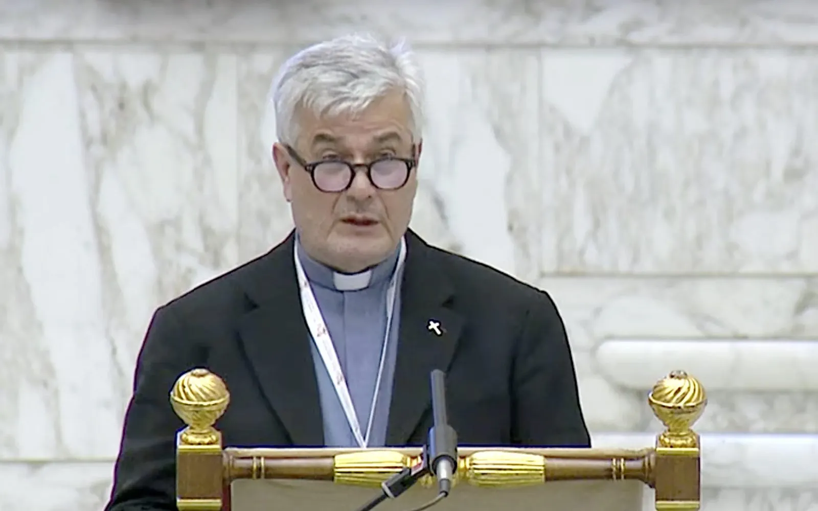 El P. Darío Vitali en el Sínodo de la sinodalidad en el Vaticano, el 18 de octubre de 2023.?w=200&h=150