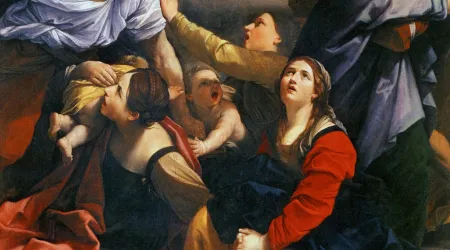 Masacre de los santos inocentes de Guido Reni