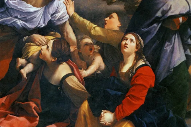 Masacre de los santos inocentes de Guido Reni