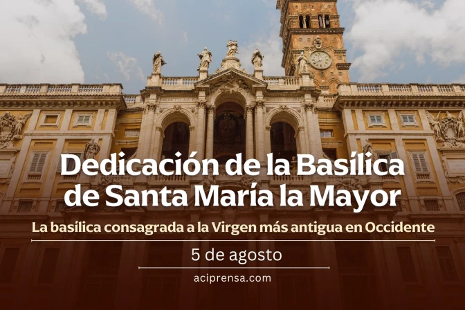 Dedicación de la Basílica Santa María la Mayor