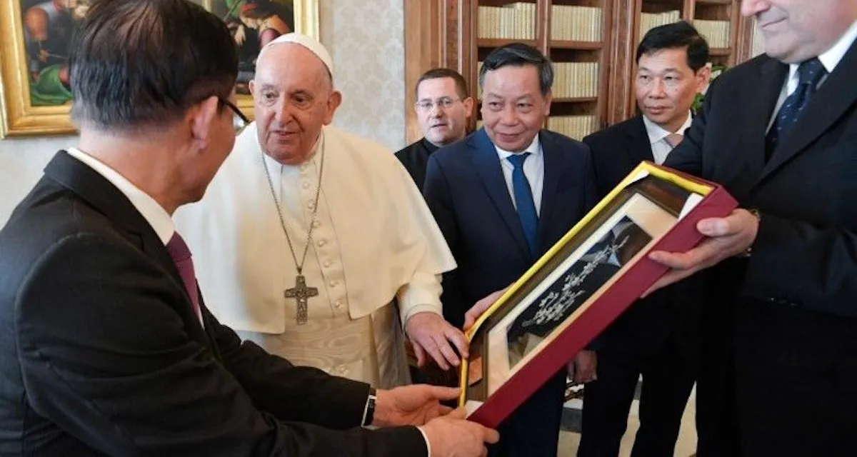 Encuentro del Papa Francisco con delegación del partido comunista de Vietnam?w=200&h=150