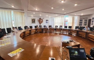 Delegados de Escucha reunidos en su Encuentro Nacional Crédito: Conferencia Episcopal Boliviana (CEB)