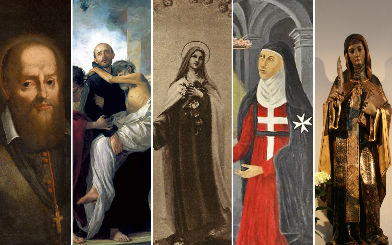 San Francisco de Sales / Santa Teresita del Niño Jesús / San Juan de Dios / Santa Flora de Beaulieu / Santa Hildegarda de Bingen?w=200&h=150