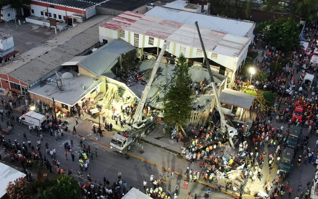 Derrumbe de la parroquia de la Santa Cruz en Tamaulipas (México).?w=200&h=150