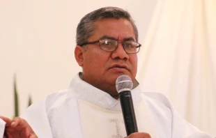 El P. Bertoldo Pantaleón Estrada. Crédito: Parroquia de "San Cristobal".