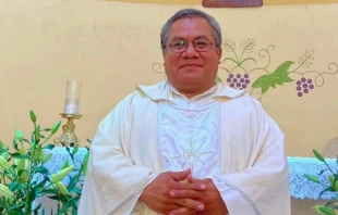 P. Bertoldo Pantaleón Estrada. Crédito: Parroquia de "San Cristobal".