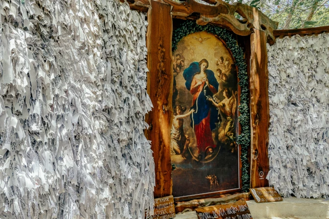 Santuario de la Virgen Desatanudos en Cancún, México