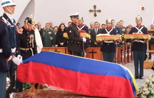 Despedida al Obispo Castrense de Colombia, Mons. Víctor Manuel Ochoa Cadavid. Crédito: CEC.