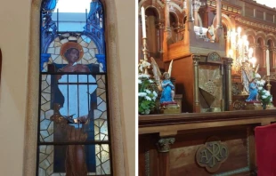 Destrozos en la parroquia de Quilpué Crédito: Instagram/Diócesis de Valparaíso