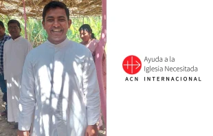 Diácono Santosh Kumar. Crédito: ACN.