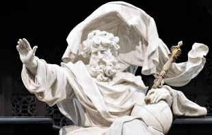 Una escultura de Dios Padre. Crédito: NoName_13 / Pixabay.