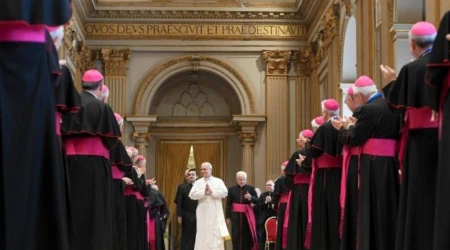 El Papa León XIV recibe en audiencia a los obispos italianos