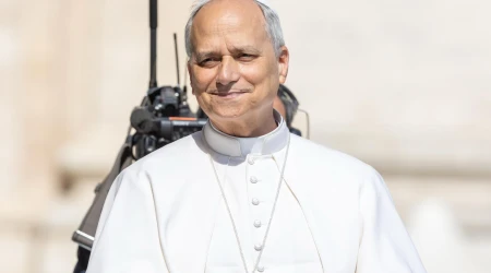 El Papa León XIV en la Audiencia General de este miércoles