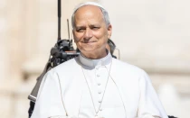 El Papa León XIV en la Audiencia General de este miércoles