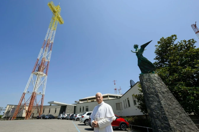 El Papa en el Centro Radio de Santa María de Galeria