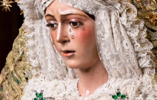 Rostro original de María Santísima de la Esperanza Macarena Crédito: Emilio Sáenz/ Hermandad de la Macarena