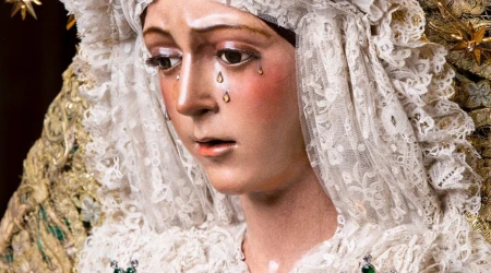 Rostro original de María Santísima de la Esperanza Macarena