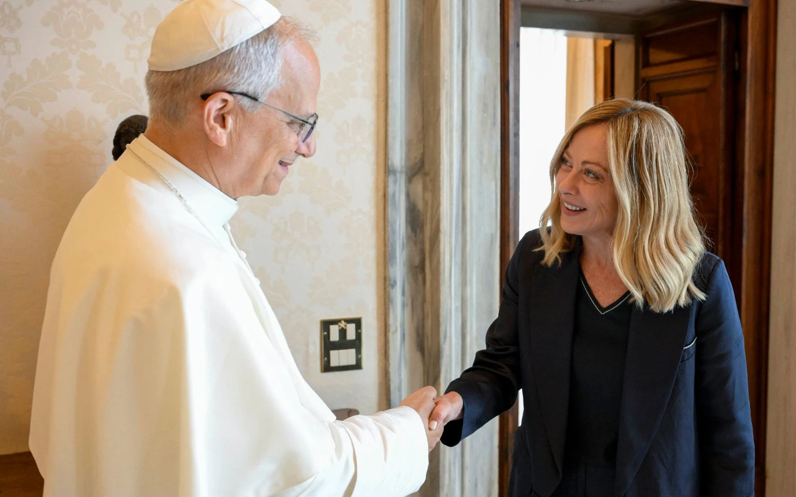 Primer encuentro oficial en el Vaticano entre el Papa León XIV y Giorgia Meloni?w=200&h=150