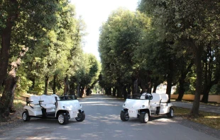 Los dos "papamóviles" que han regalado al Papa León XIV Crédito: Vatican Media