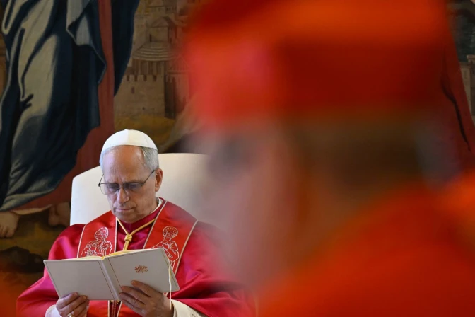 El Papa, en el consistorio público que ha presidido esta mañana