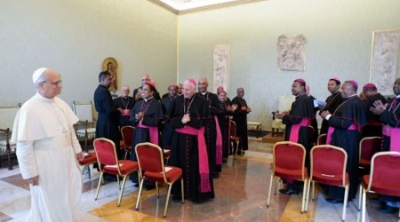León XIV recibió a los obispos de Madagascar este 16 de junio en el Vaticano
