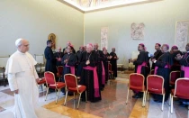 León XIV recibió a los obispos de Madagascar este 16 de junio en el Vaticano