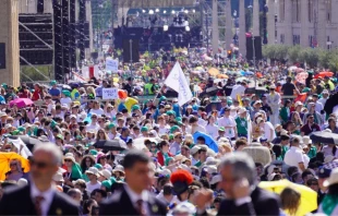 Jubileo de los Adolescentes, con 200.000 chicos y chicas presentes en la Plaza de San Pedro, en abril Crédito: Vatican Media