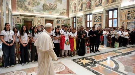 El Papa recibe a jóvenes peruanos este 28 de julio