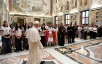 El Papa recibe a jóvenes peruanos este 28 de julio