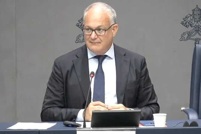 El alcalde de Roma y Comisario Extraordinario para el Jubileo, Roberto Gualtieri,