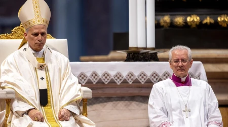 El Papa, en la celebración