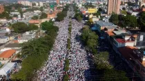 Millones de personas se congregaron en las calles de Barquisimeto para acompañar a la Divina Pastora.